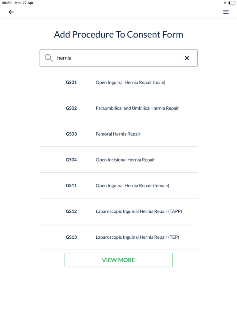 Integrated Procedure Information